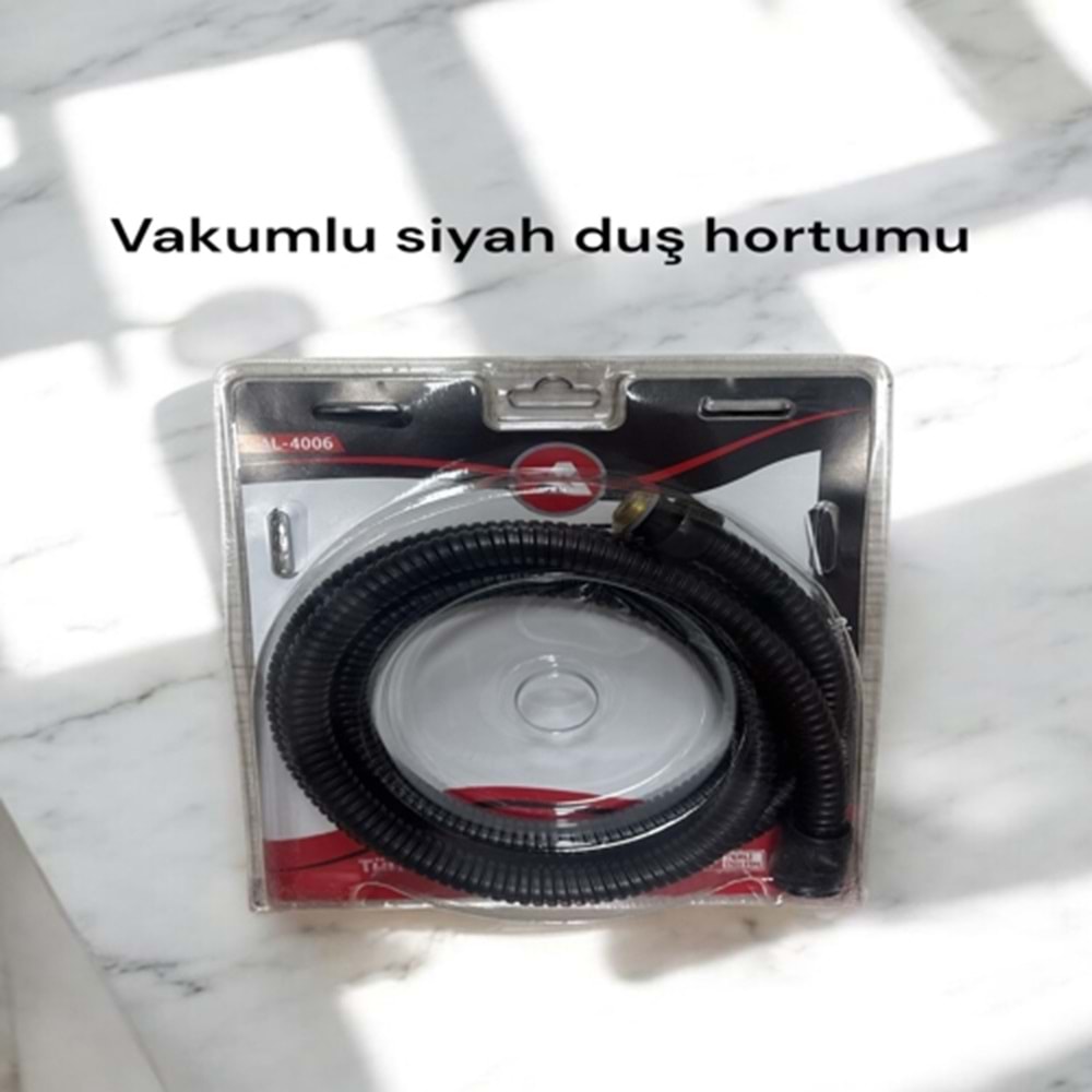 ALWES VAKUMLU SİYAH DUŞ HORTUMU