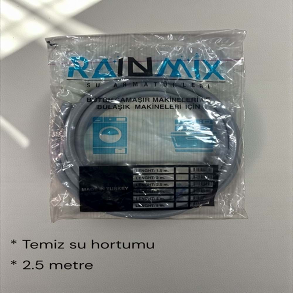 HS- TEMİZ SU HORTUMU 2.5 METRE