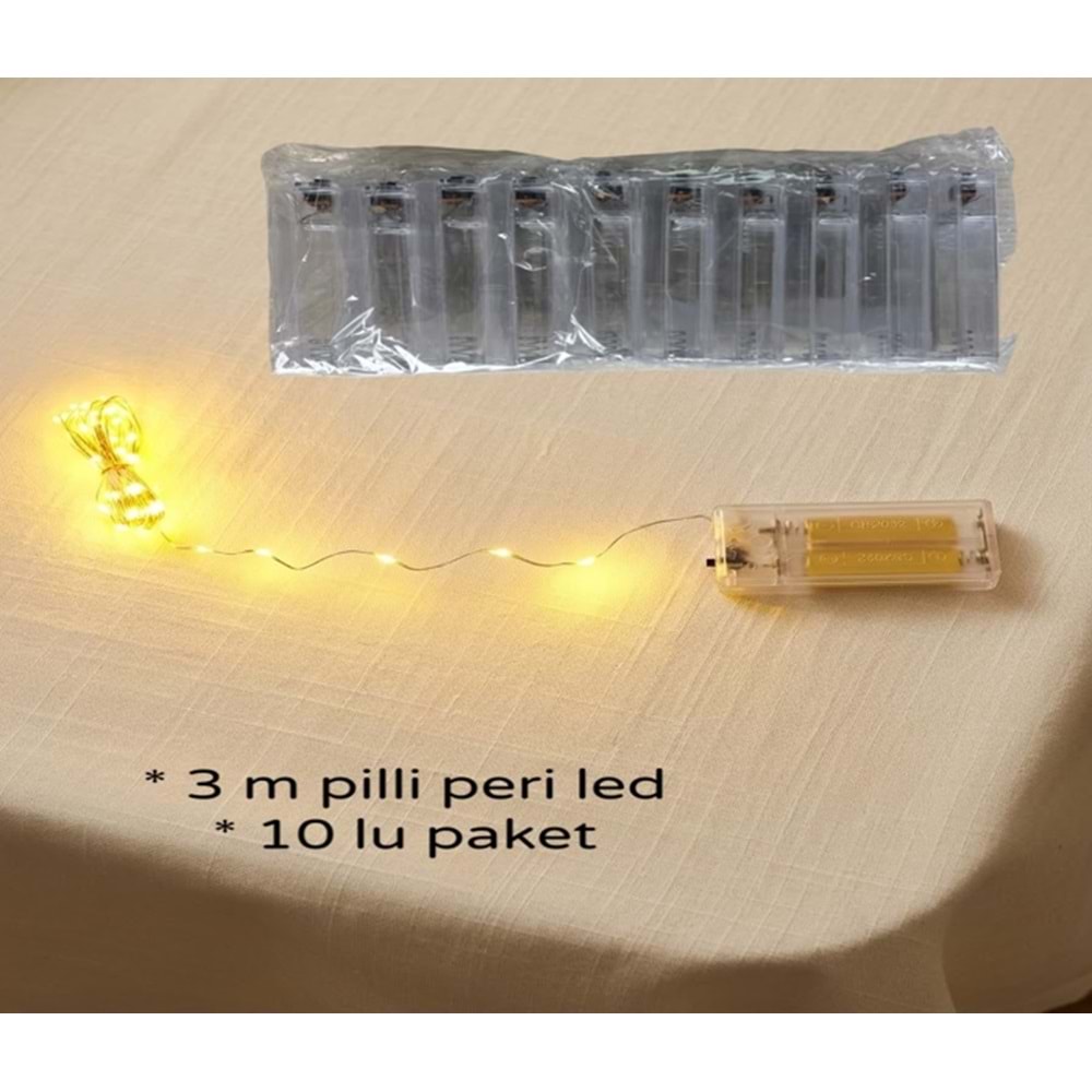 ELED- 3 M PİLLİ LED