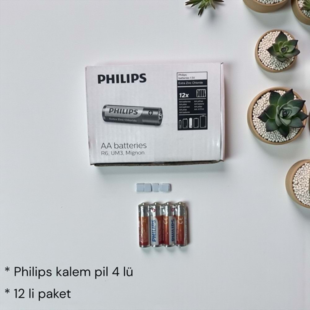PHİLİPS KALEM PİL 4 LÜ