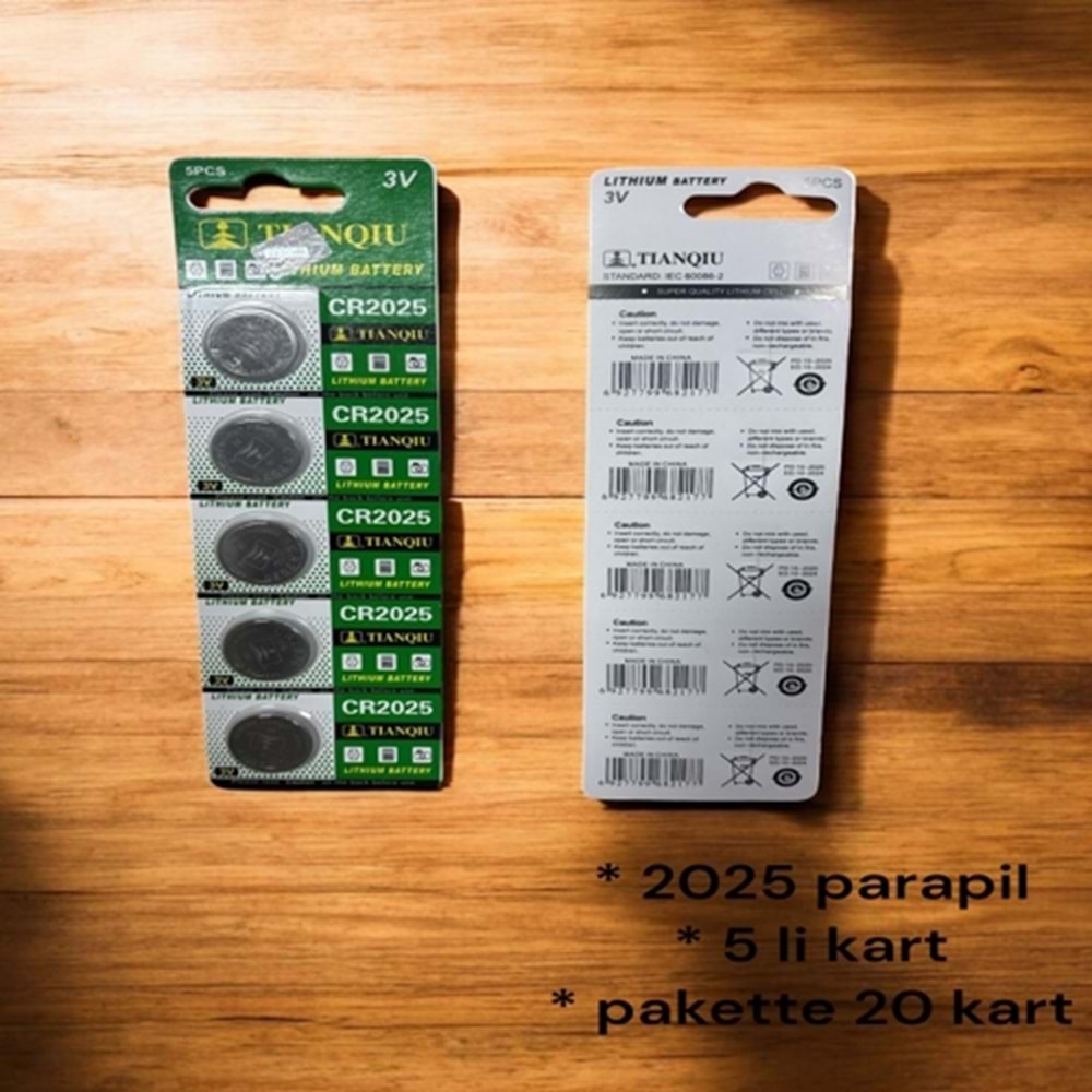 TİANQİU 2025 PARAPİL