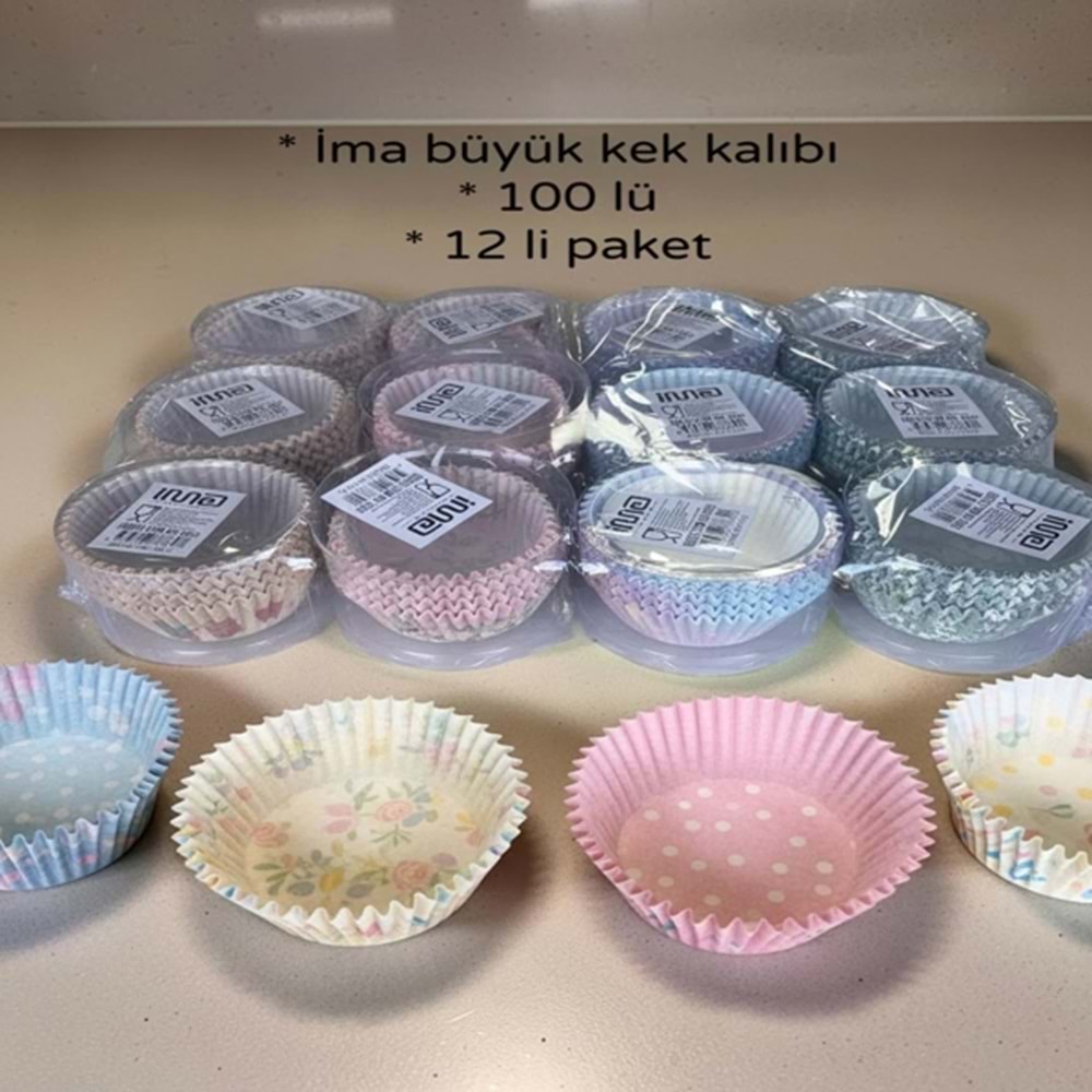 ZMK- BÜYÜK KEK KALIBI 100LÜ