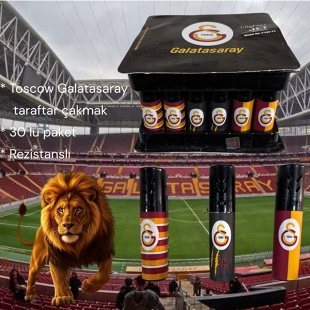 TOSCOW GALATASARAY TURBO ÇAKMAK 30 LU