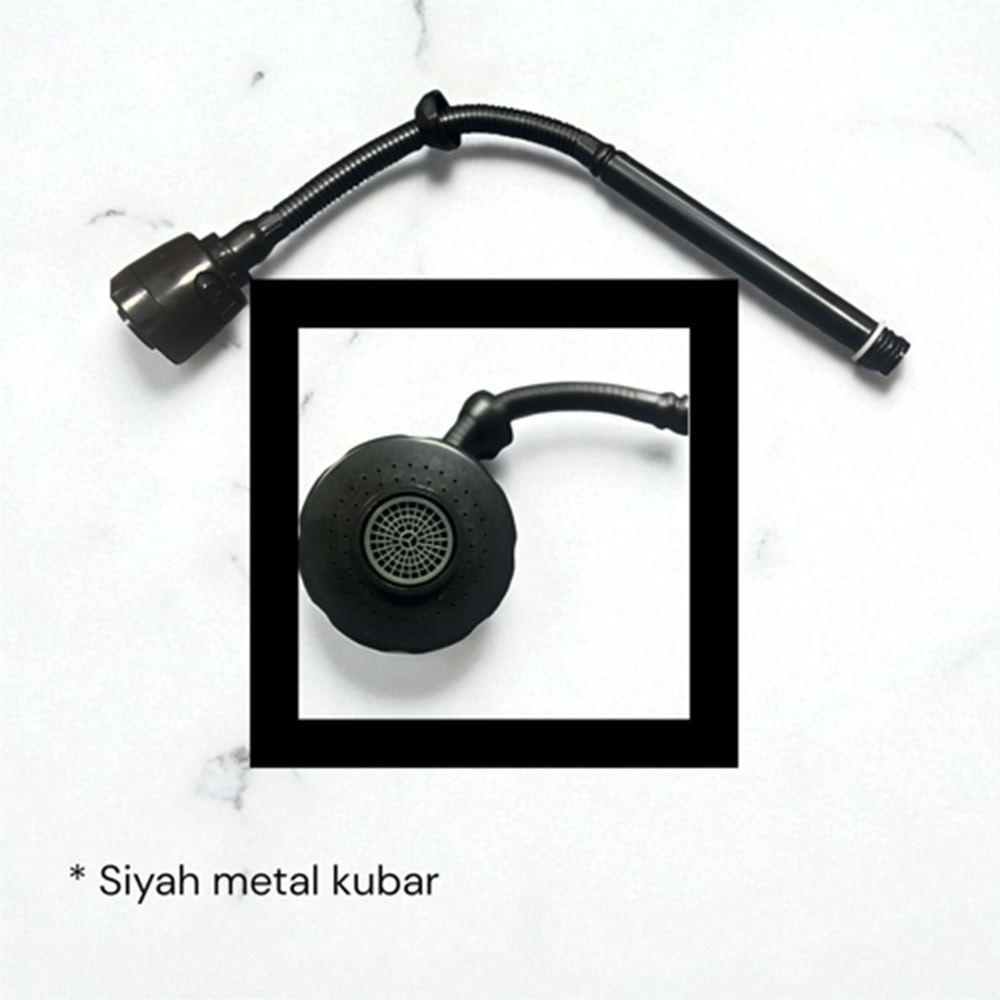 SİYAH METAL KUBAR