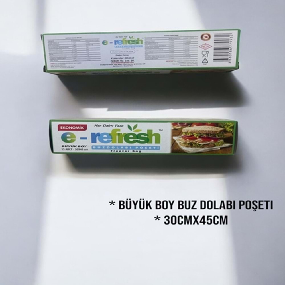BÜYÜK BUZ DOLABI POŞETİ