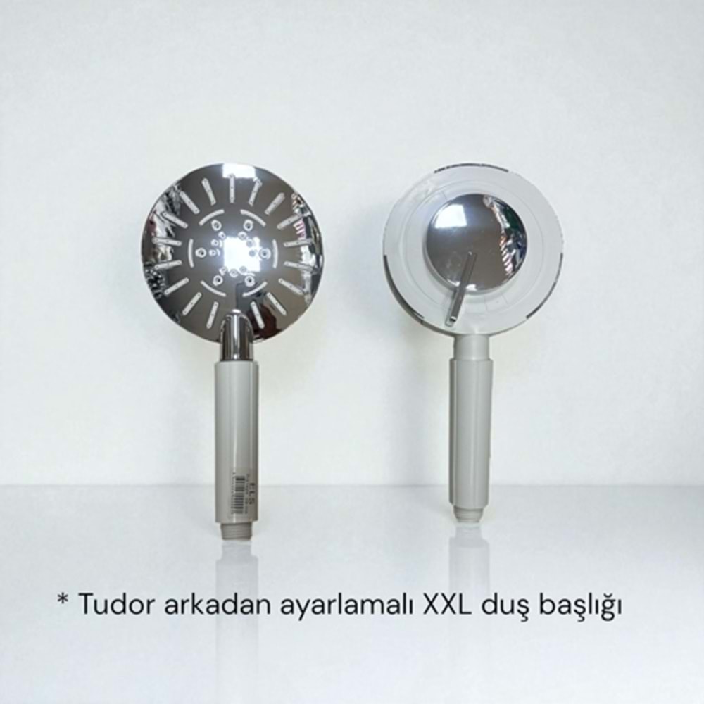 TUDOR XXL ARKADAN AYARLAMALI DUŞ BAŞLIĞI