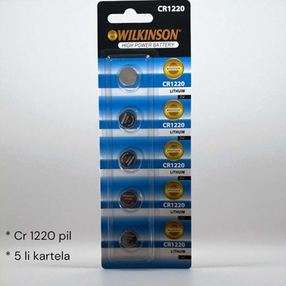 WİLKİNSON CR 1220 PİL