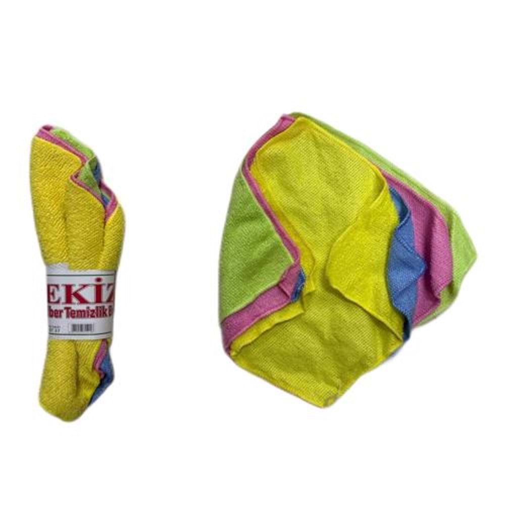 DÖRTLÜ MİKROFİBER BEZ