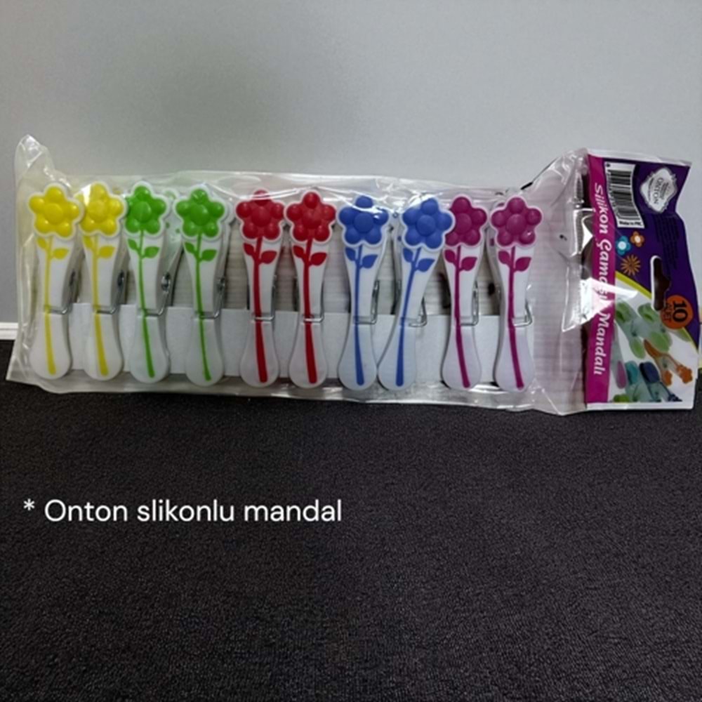 ONTON SİLİKONLU MANDAL