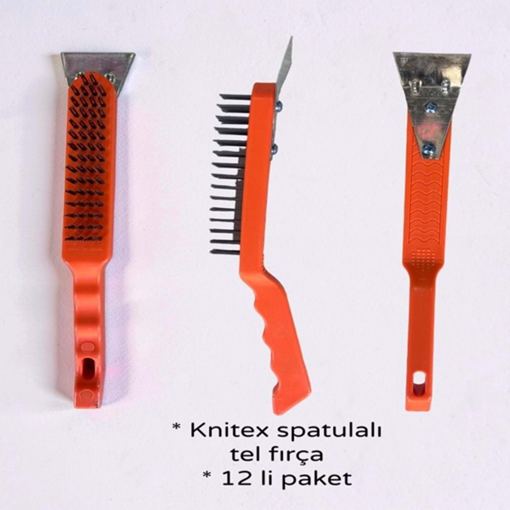 LMT- KNİTEX ÇELİK TEL FIRÇA VE KAZIYICI