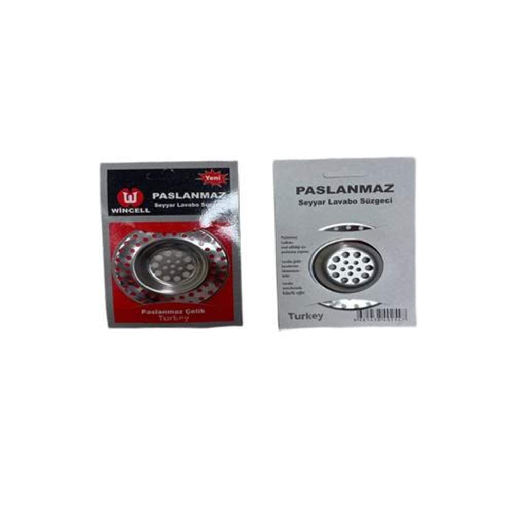 METAL LAVABO SÜZGÜSÜ