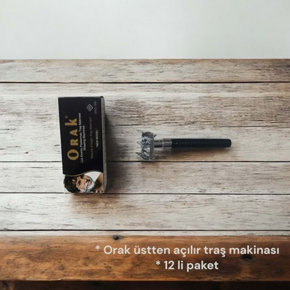 ORAK ÜSTTEN AÇILIR TRAŞ MAKİNESİ