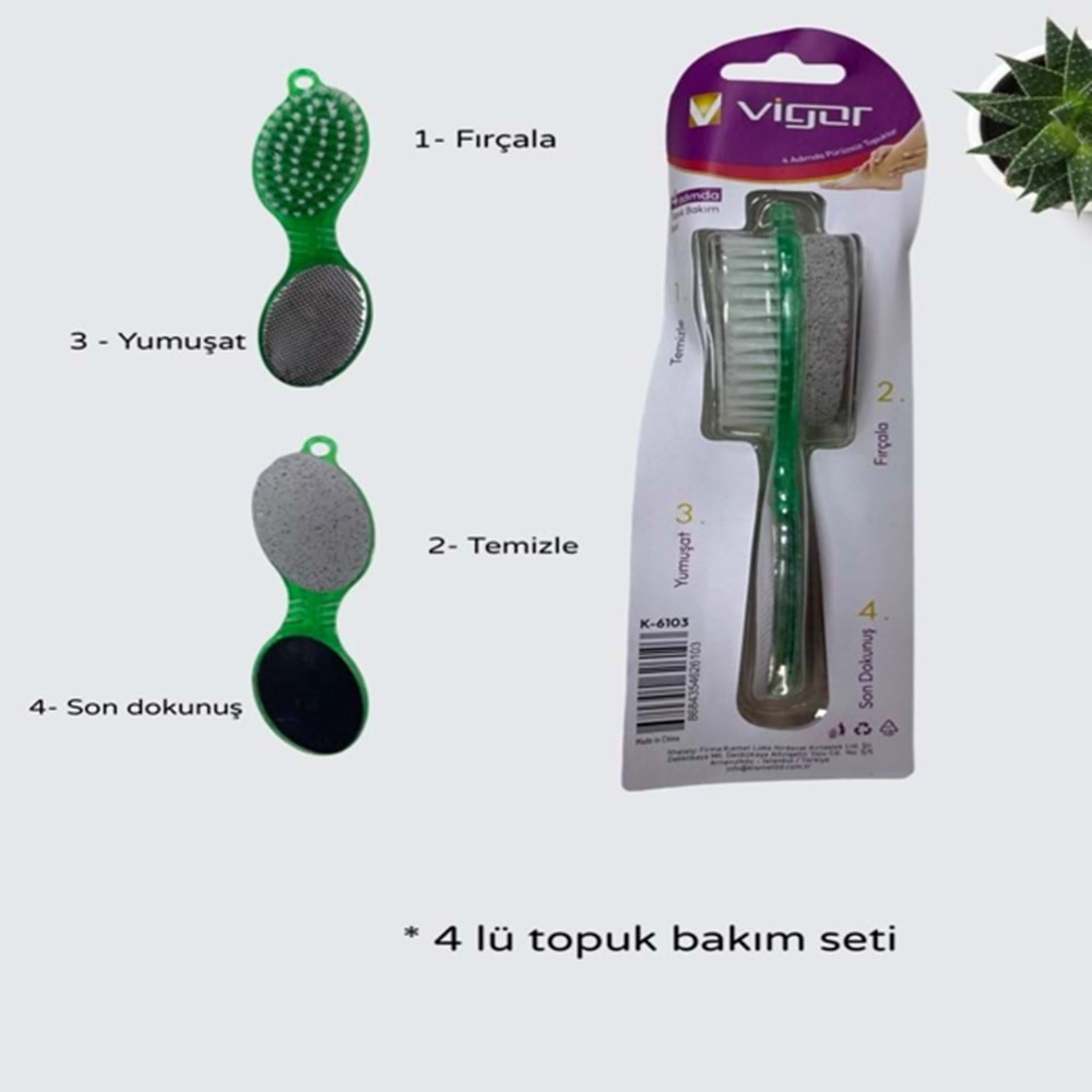 LTRP- VİGOR TOPUK TÖRPÜSÜ 4 FONKSİYONLU