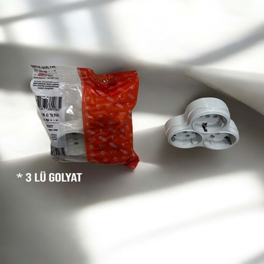 ÜÇLÜ PAPATYA GOLYAT