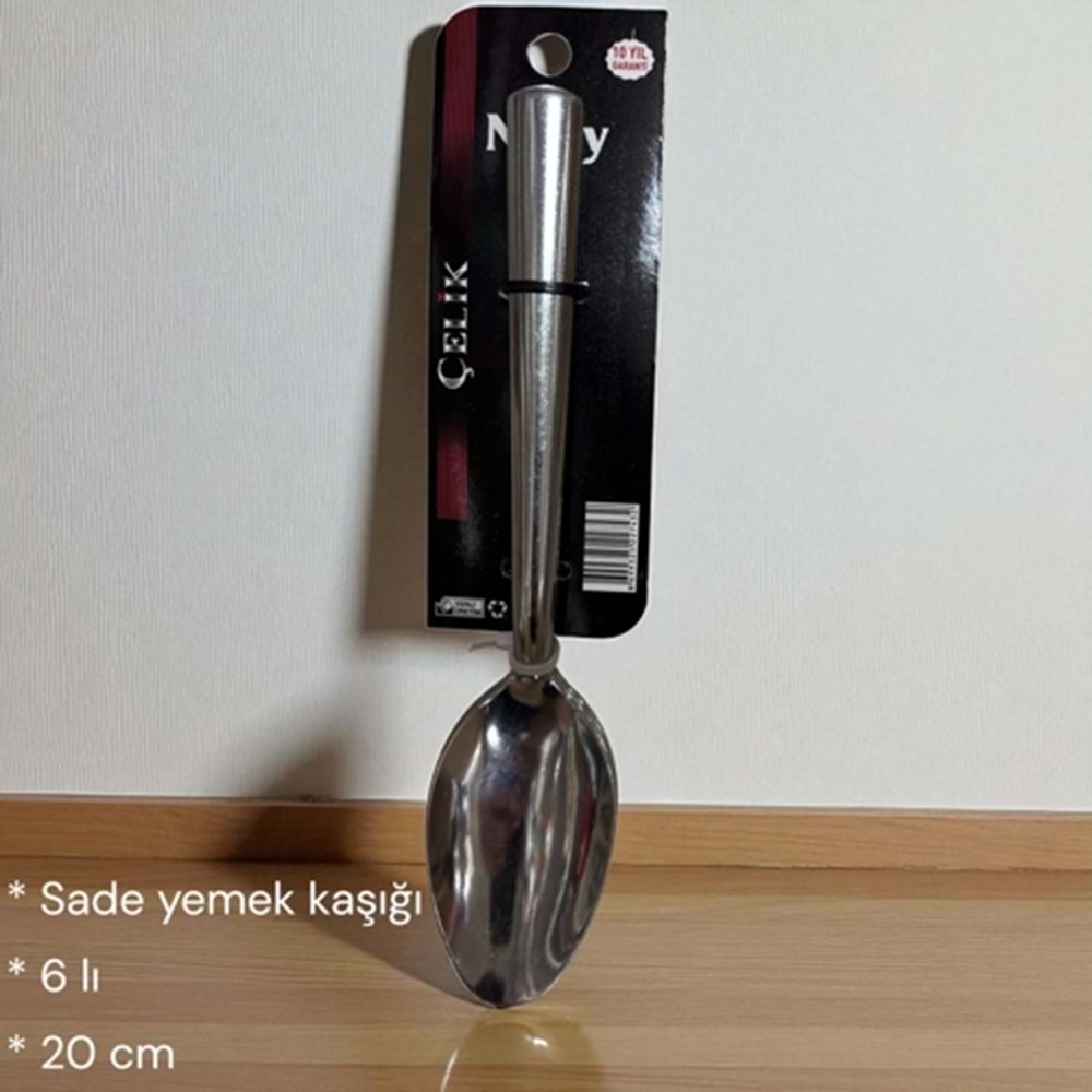 ZMY- SADE YEMEK KAŞIK