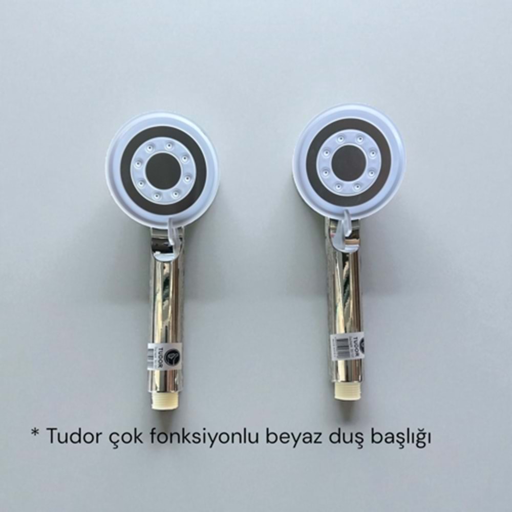 TUDOR ÇOK AMAÇLI BEYAZ DUŞ BAŞLIĞI