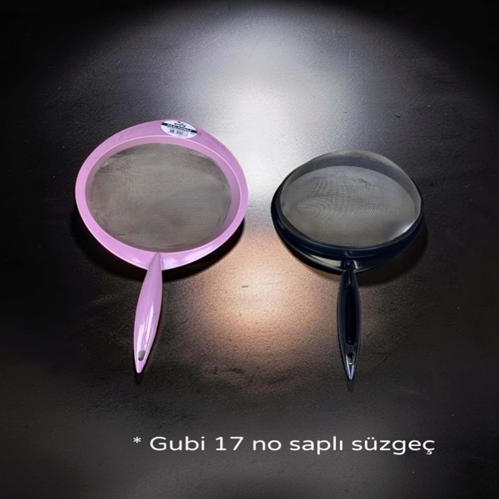 ZMSZ- GUBİ PLATİN SAPLI SÜZGEÇ 17 NO