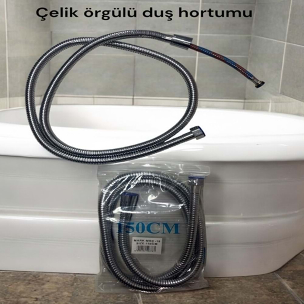 ÇELİK ÖRGÜLÜ DUŞ HORTUMU