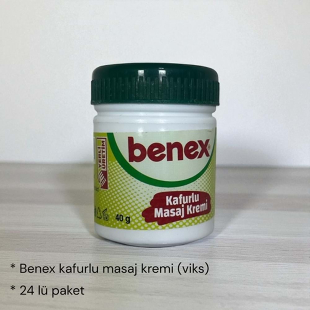 BENEX MASAJ KREMİ (VİKS)