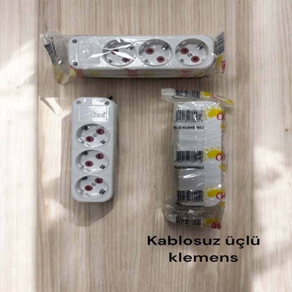 ÖNDER 3'LÜ KLEMENS