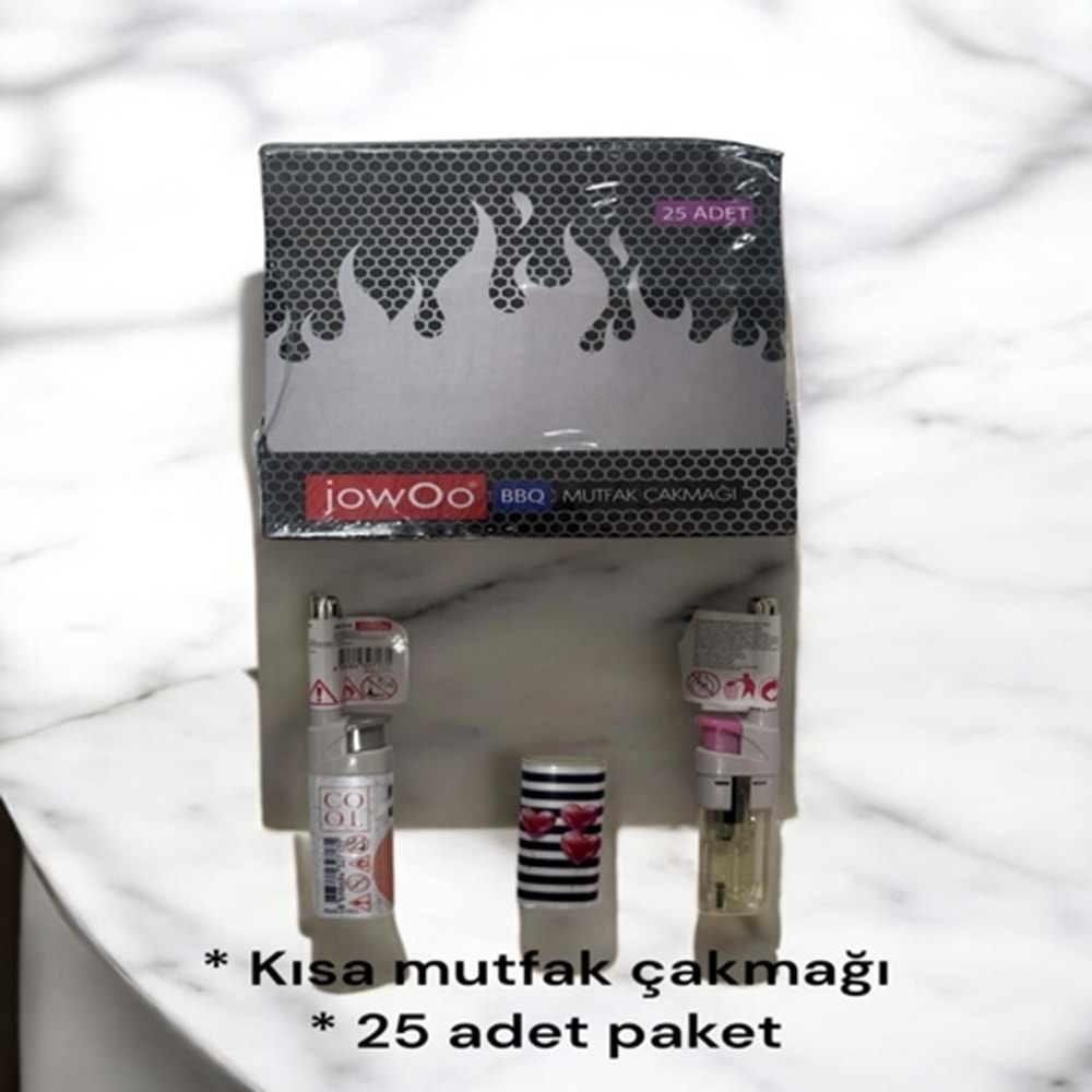 JAWOO KISA MUTFAK ÇAKMAĞI 25Lİ