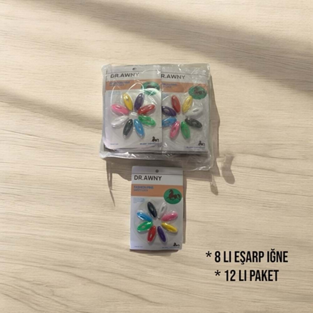 8 Lİ EŞARP İĞNE