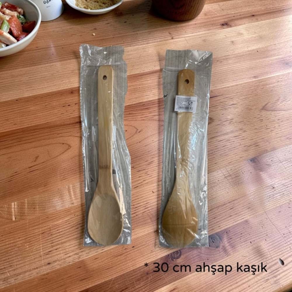 ZMK- 30 CM AHŞAP KAŞIK