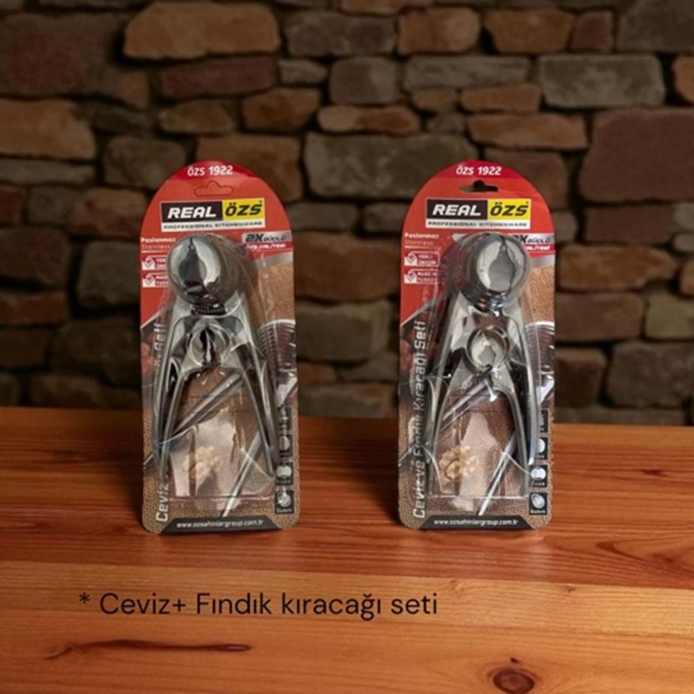 CEVİZ VE FINDIK KIRACAĞI 2 Lİ SET