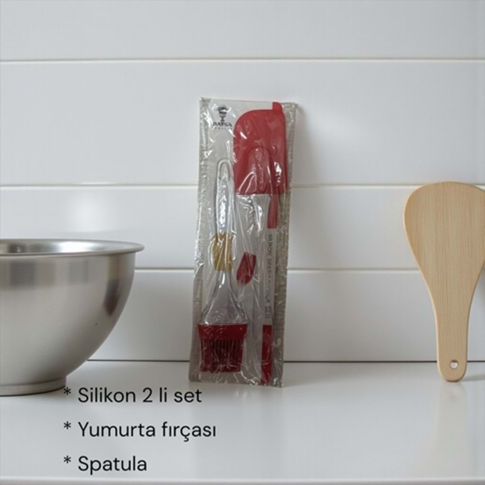 BAYSA FIRÇALI SPATULA İKİLİ SET