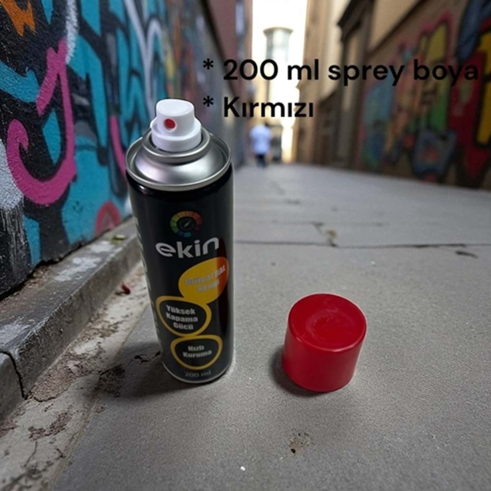 200 ML SPREY BOYA KIRMIZI