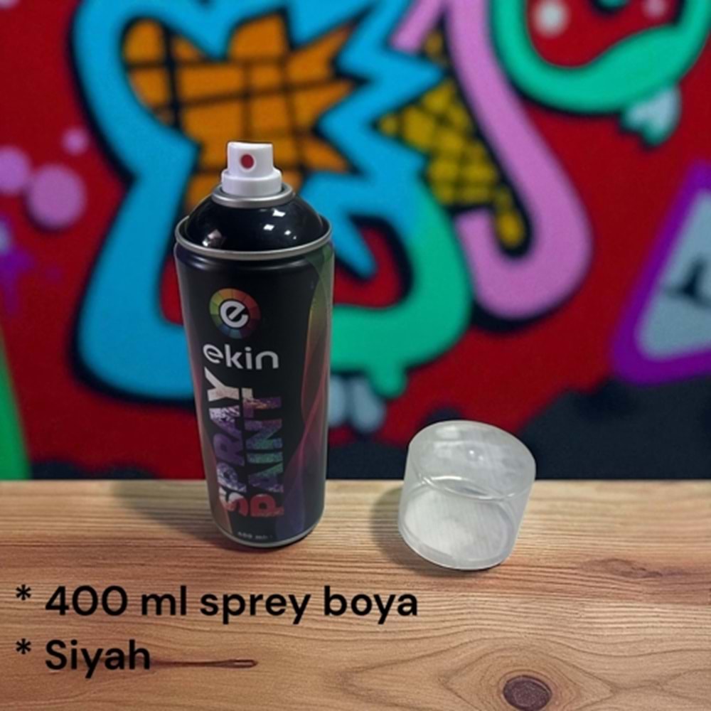LBS4- 400 ML SPREY BOYA SİYAH