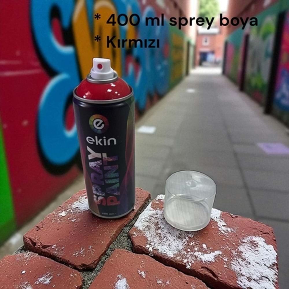 400 ML SPREY BOYA KIRMIZI