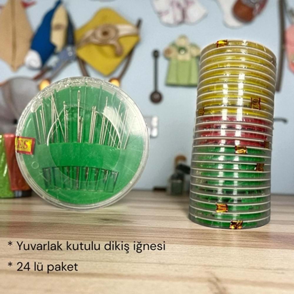 YUVARLAK KUTULU DİKİŞ İĞNESİ