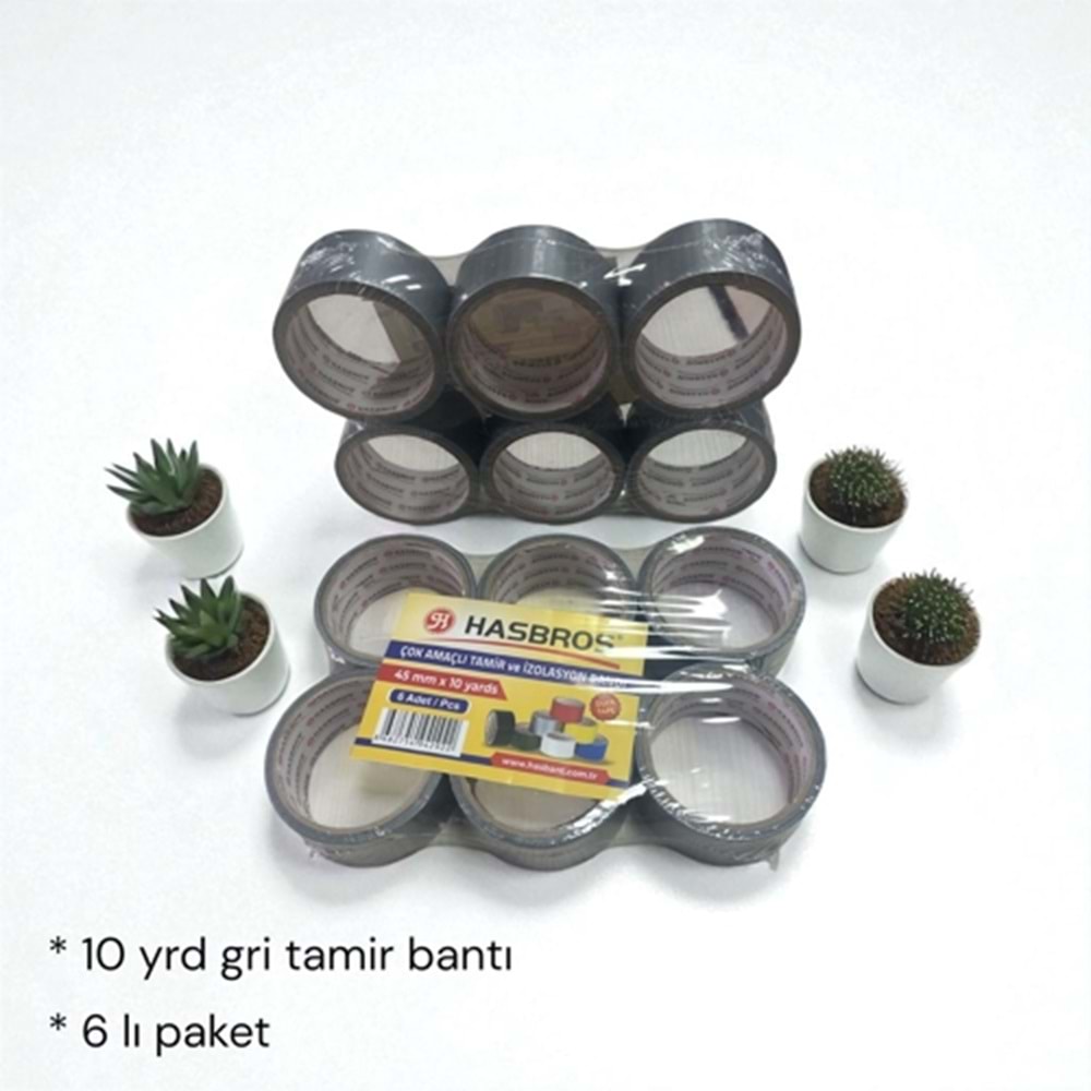 HASBROS 10 YRD GRİ TAMİR BANTI