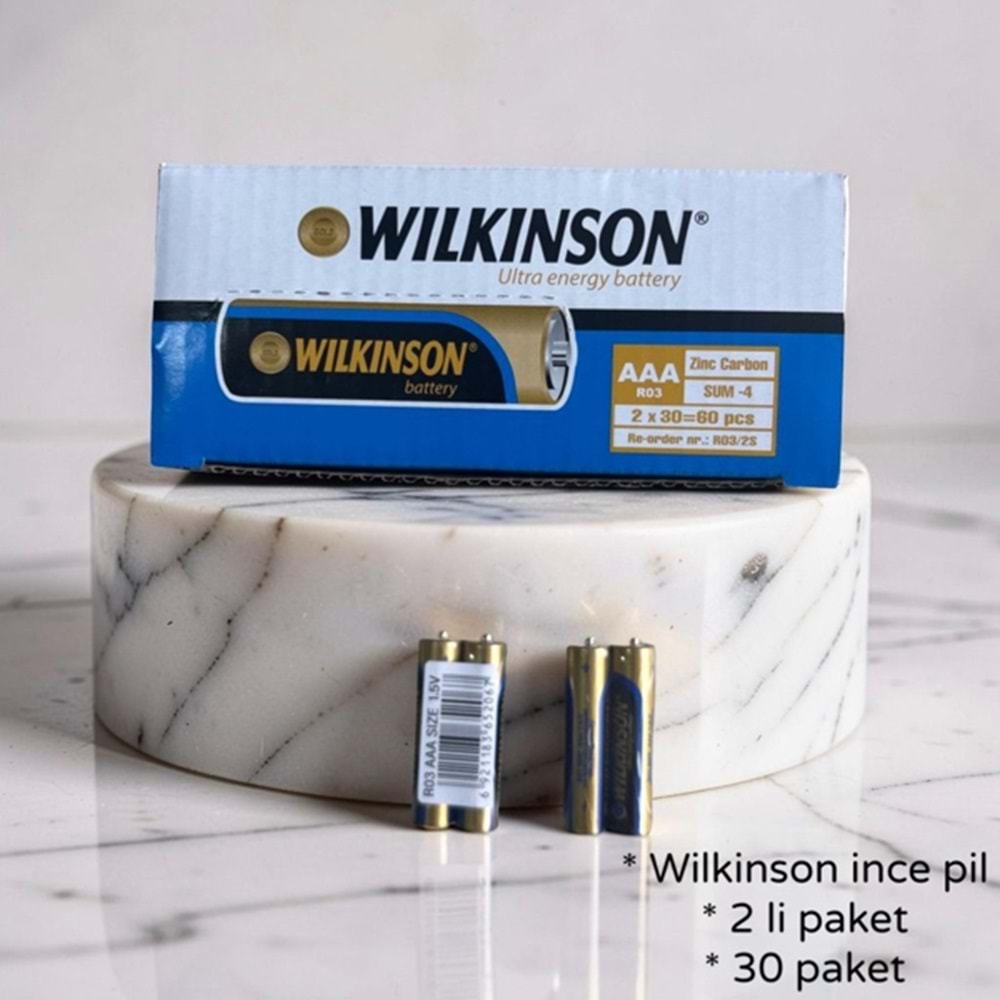 LP- WİLKİNSON İNCE PİL