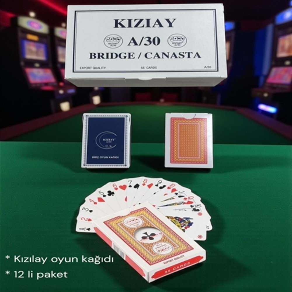 KIZILAY OYUN KAĞIDI