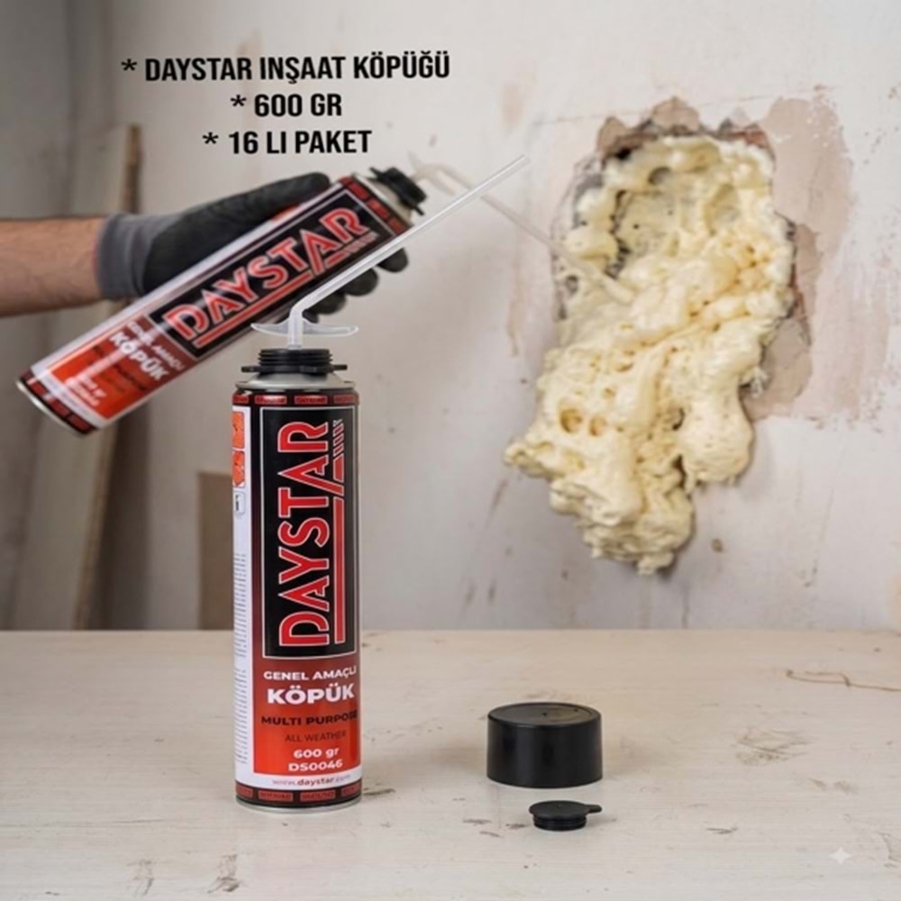 HTK- DAYSTAR 600 GR İNŞAAT KÖPÜĞÜ