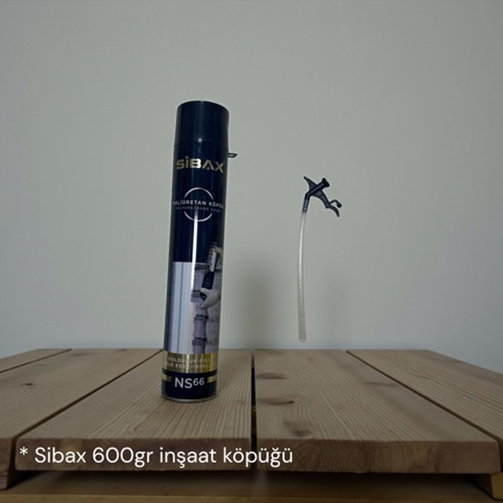 SİBAX 600 GR İNŞAAT KÖPÜĞÜ