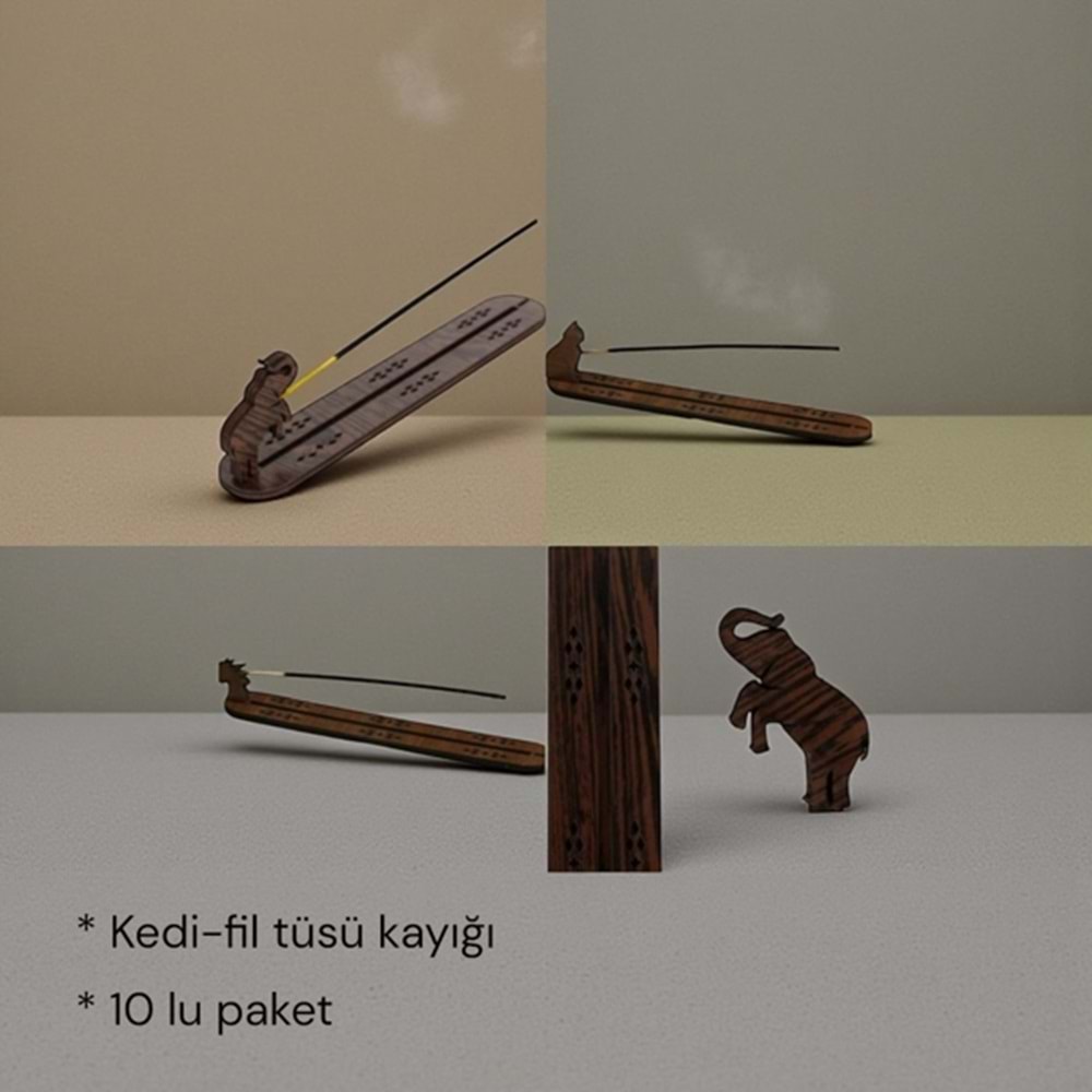 LTÜT- KEDİ-FİL TÜTSÜ KAYIĞI