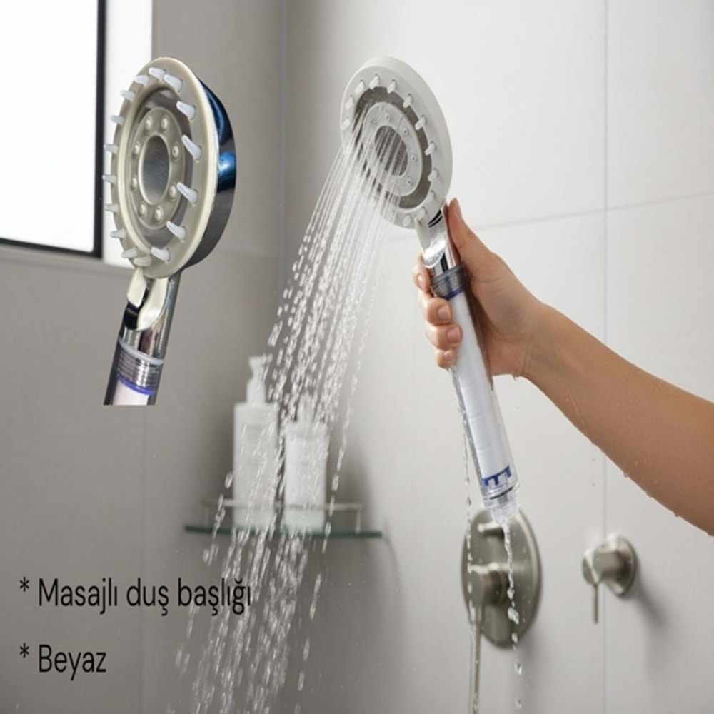 LDU- MASAJLI BEYAZ DUŞ BAŞLIĞI