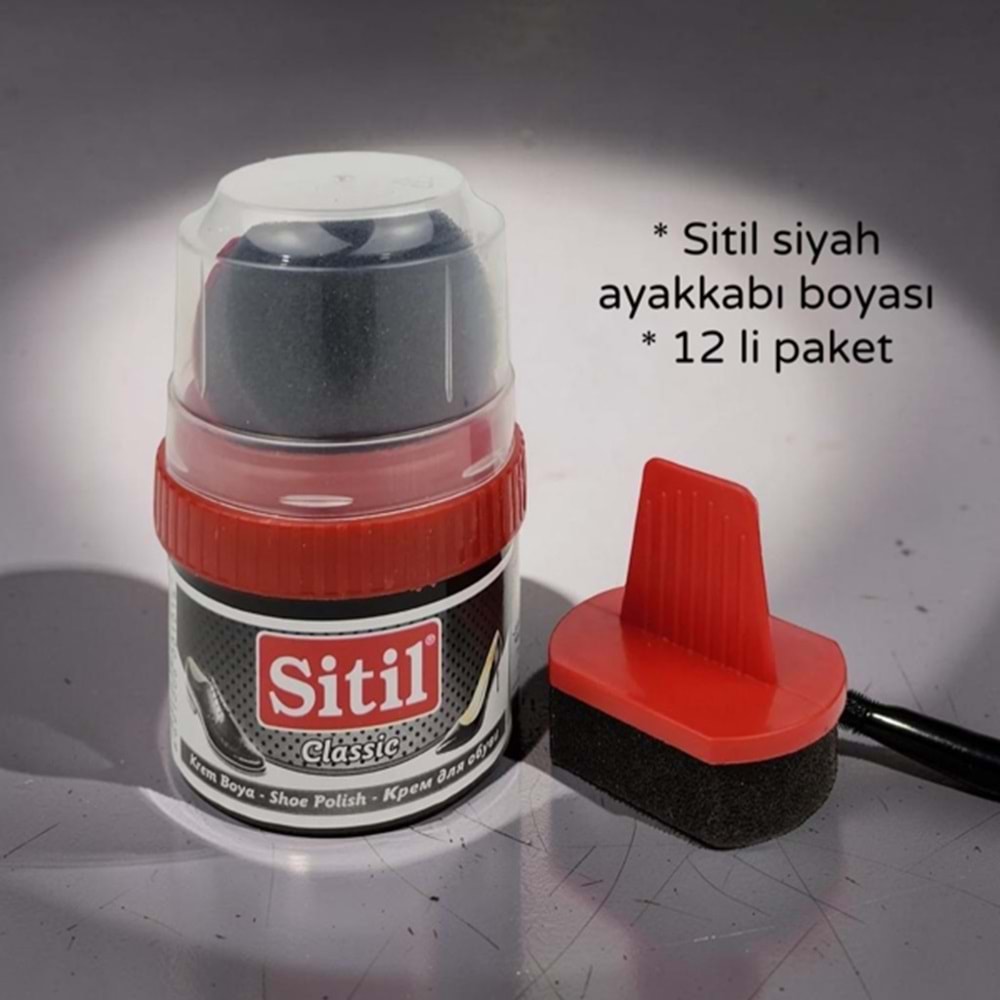 LAY- SİTİL AYAKKABI BOYASI 60 GR SİYAH