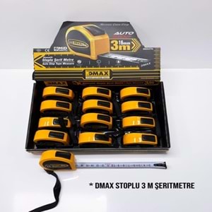 HTM- DMAX STOPLU 3 M ŞERİTMETRE