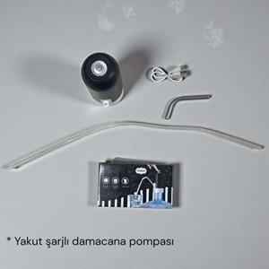 YAKUT ŞARJLI DAMACANA POMPASI