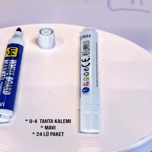 KTK- U-4 MAVİ TAHTA KALEMİ