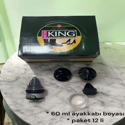 KİNG AYAKKABI BOYASI 60 ML