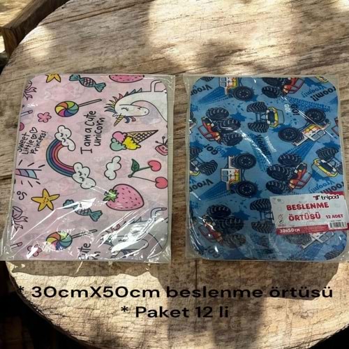 FİXPOİNT BESLENME ÖRTÜSÜ 30*50