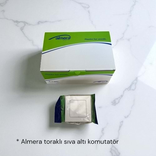 ALMERA TOPRAKLI SIVA ALTI KOMUTATÖR