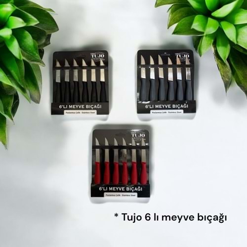 TUJO MEYVE BIÇAĞI 6 LI