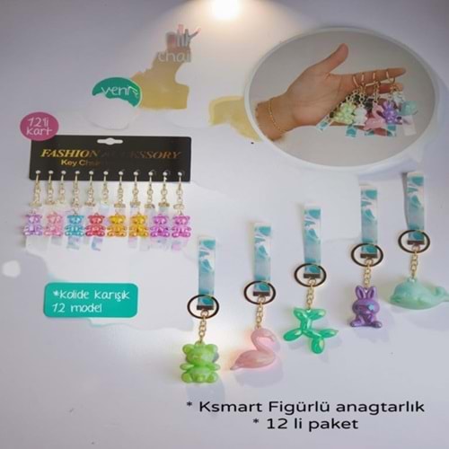 HAS- LÜKS FİGÜRLÜ ANAHTARLIK