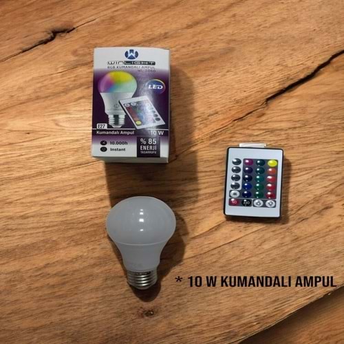 WİNLİGHT KUMANDALI RGB AMPUL